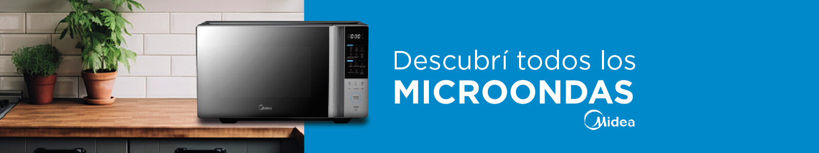 Microondas MIDEA en La Tentación