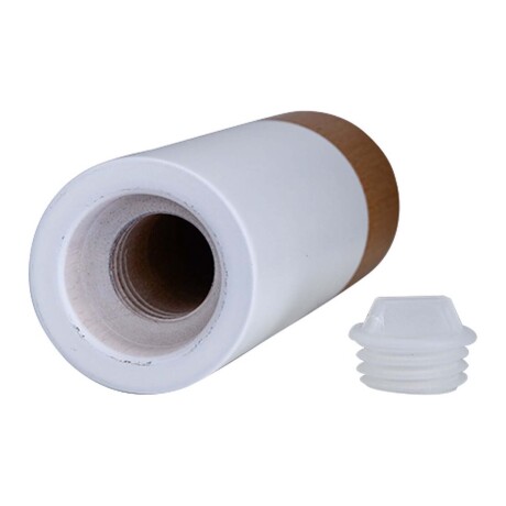 Set de Salero y Pimentero en Madera Natural Bergner Blanco
