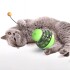 Juguete Gato Dispensador Comida Interactivo Mascota Alimento Color Variante Verde