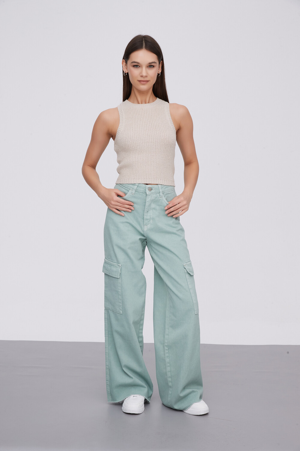 Pantalon Moanica Verde Claro