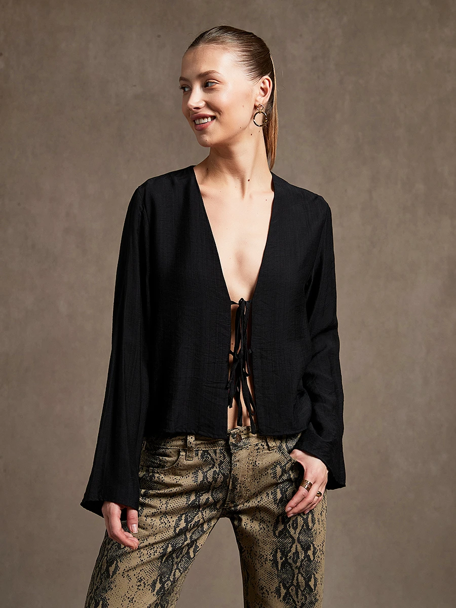 BLUSA TESS - NEGRO 