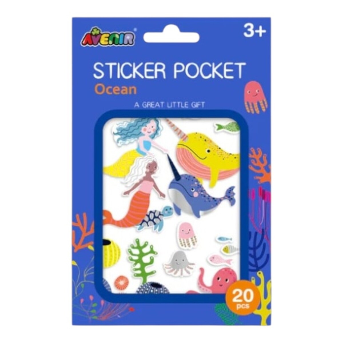 Stickers Pocket Océano x20 
