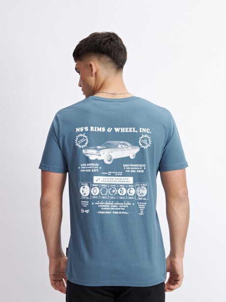 REMERA SAN FRANCISCO AZUL
