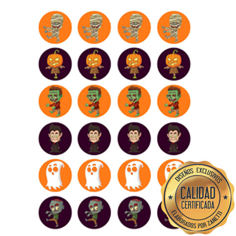 Lámina Monstruo Personajes x24