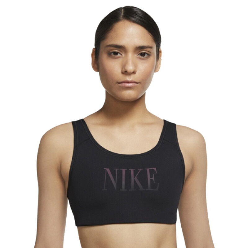 Top- NIKE W (VIVID PURPLE) de Mujer - DD1139-010 Negro