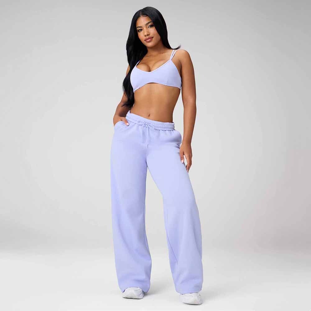 Pantalón Wide Leg Cozy Fleece Sweatpant Mujer Dreamscape