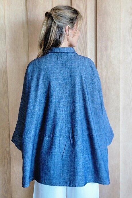 Camisa Tuna Azul Melange