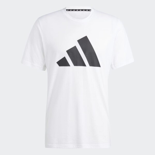 Remera Adidas Train Essentials Feelready Logo Blanco