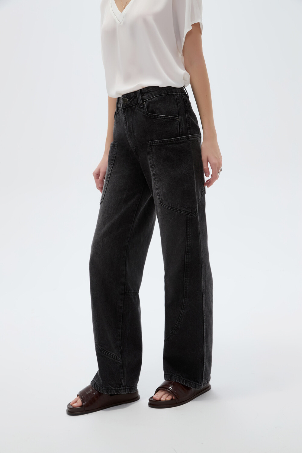 Pantalon Avilor Gris Oscuro