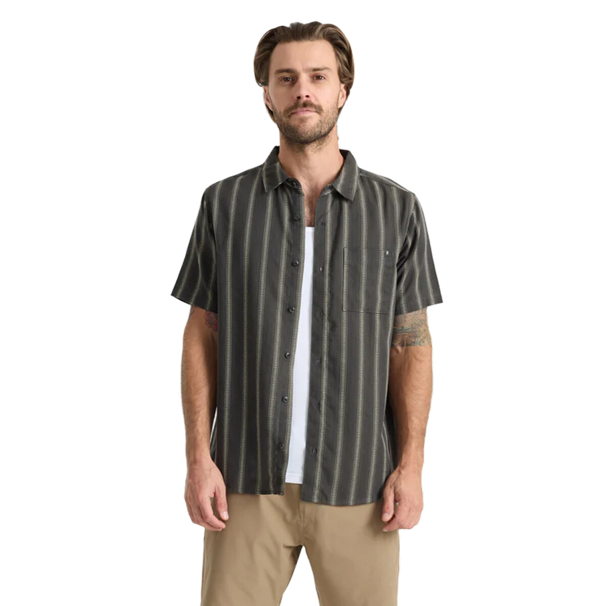 Camisa Roark Crosswinds - Negro 