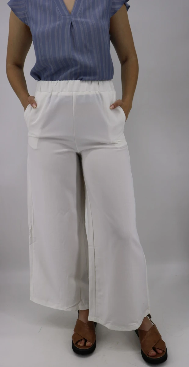 PANTALON SLOWLY PALICIA - BLANCO 