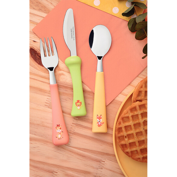 Juego de cubiertos infantil BABY FRIENDS, 3 piezas TR5173