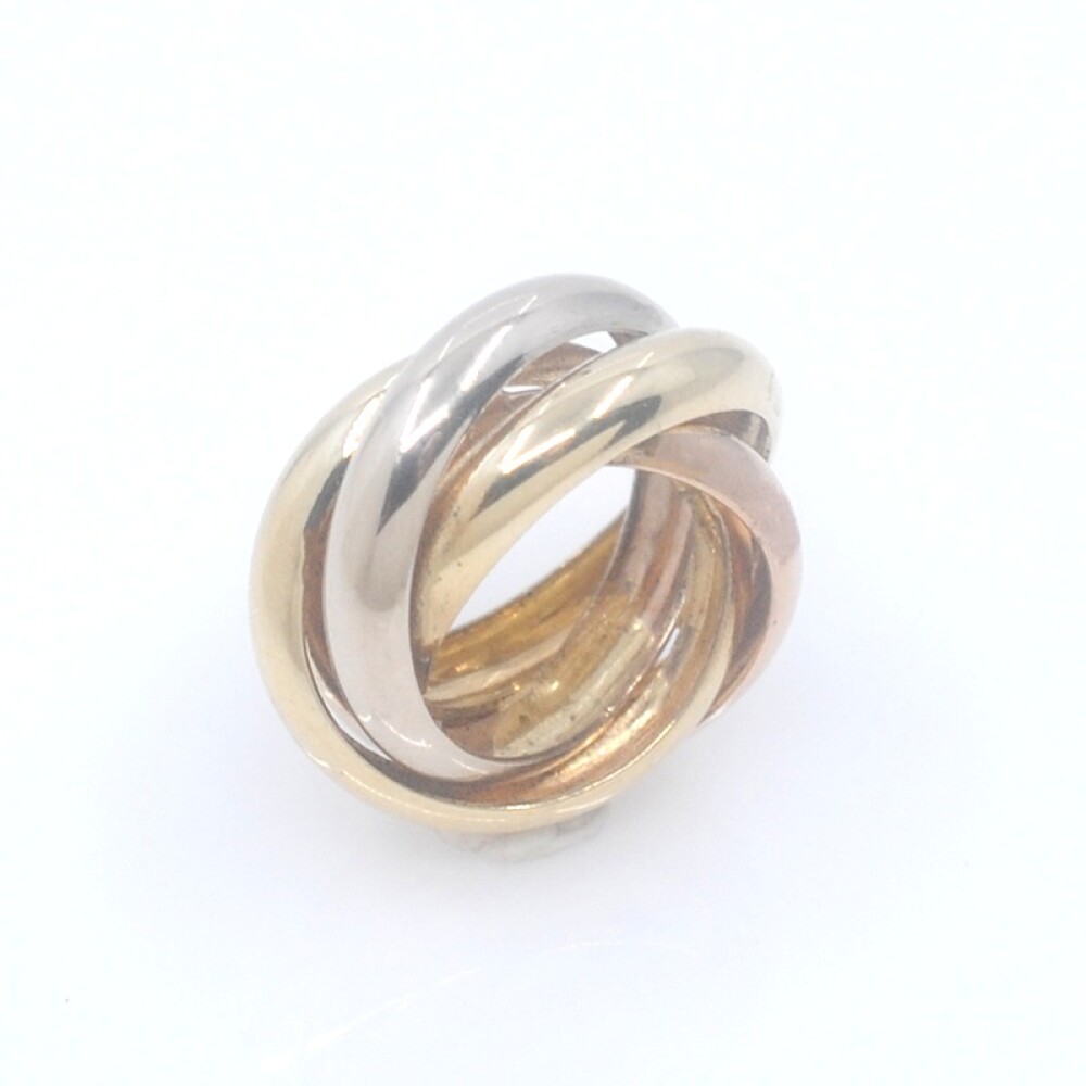 Colgante en oro 18k de 3 tonos Colgante en oro 18k de 3 tonos