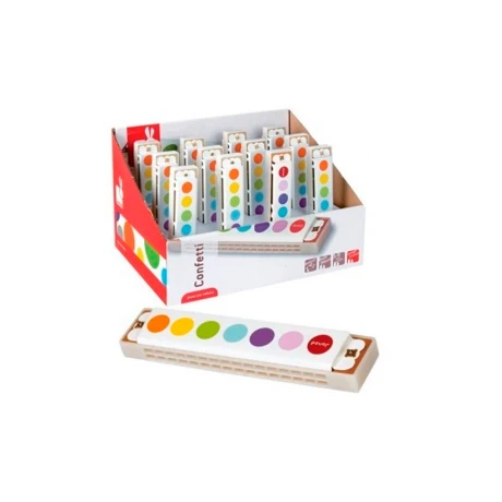 Instrumento Para Niños Armónica Confetti Janod 001