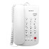 Teléfono De Base Fijo Números Grandes Panaphone Kxt-3014 Variante Color Blanco