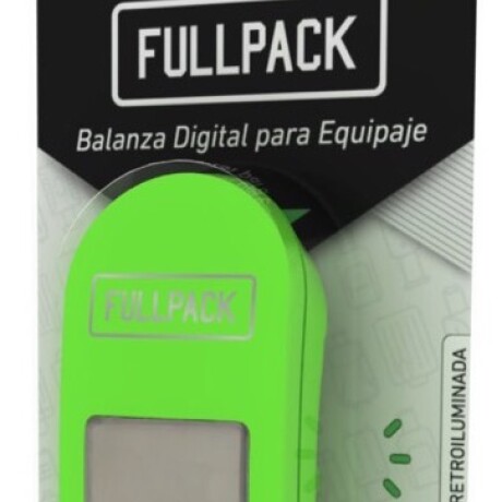 Balanza Digital Portátil Para Equipaje Y Envios Verde