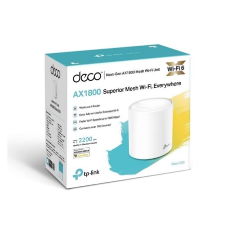 Access Point Tp-link Deco X20 Mesh AX1800 (1PACK) 001
