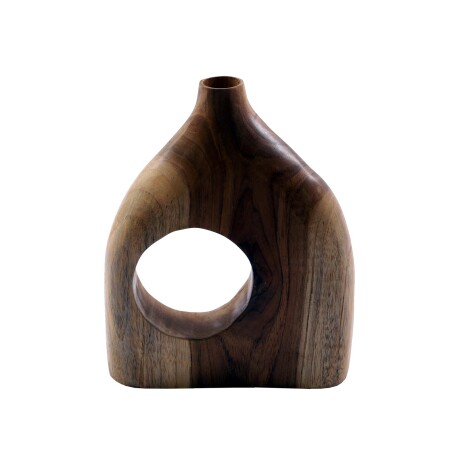 ADORNO DECORATIVO SMALL MADERA MARRON MANA