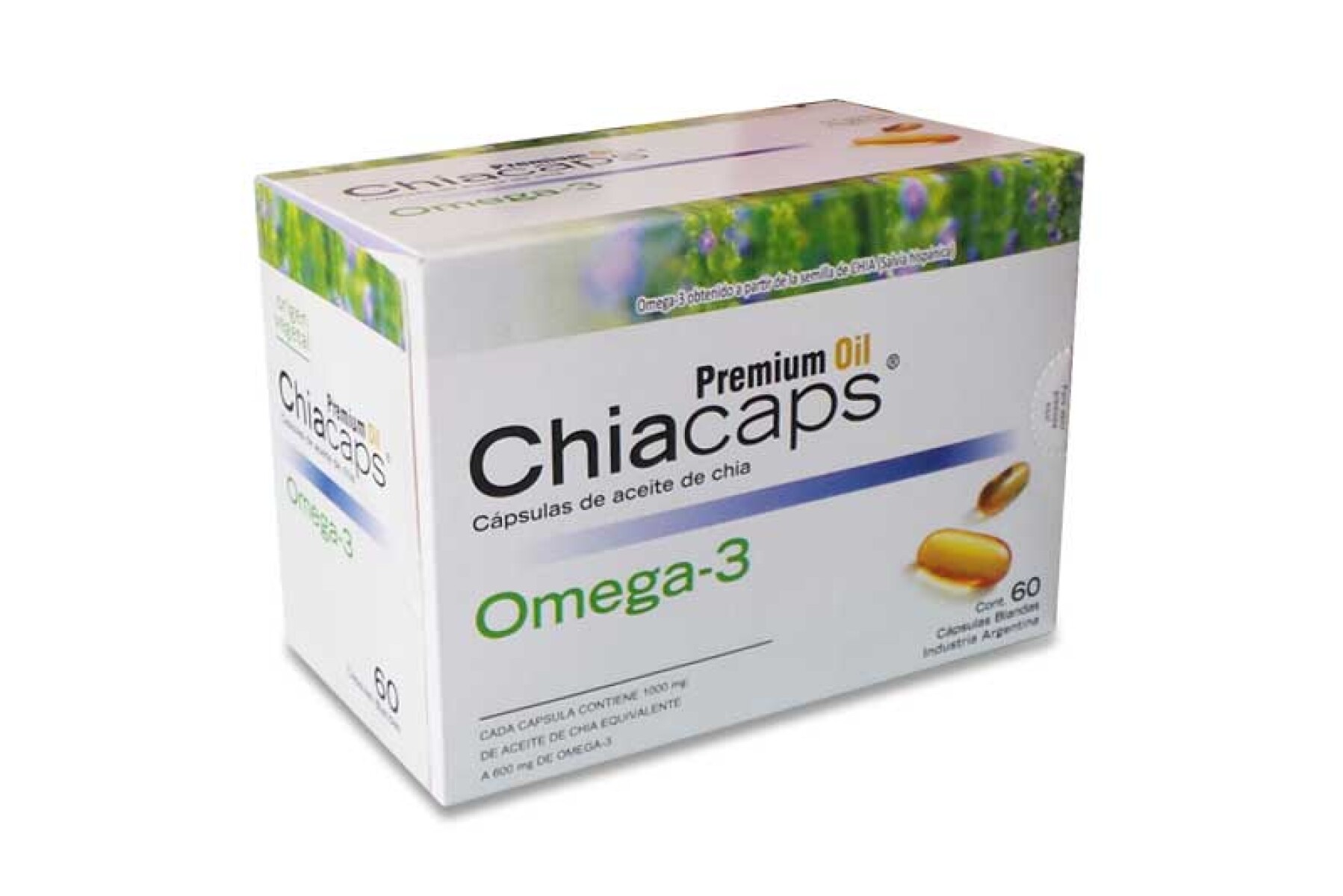 Chiacaps Omega-3 60 Caps. 