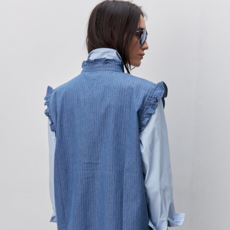 CAMISA NINNU Azul