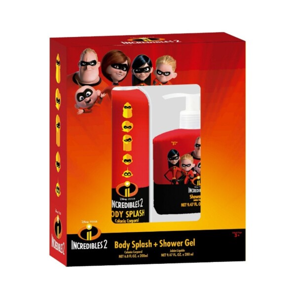 Los Increíbles Disney Body Splash + Gel de Ducha Los Increíbles Disney Body Splash + Gel de Ducha