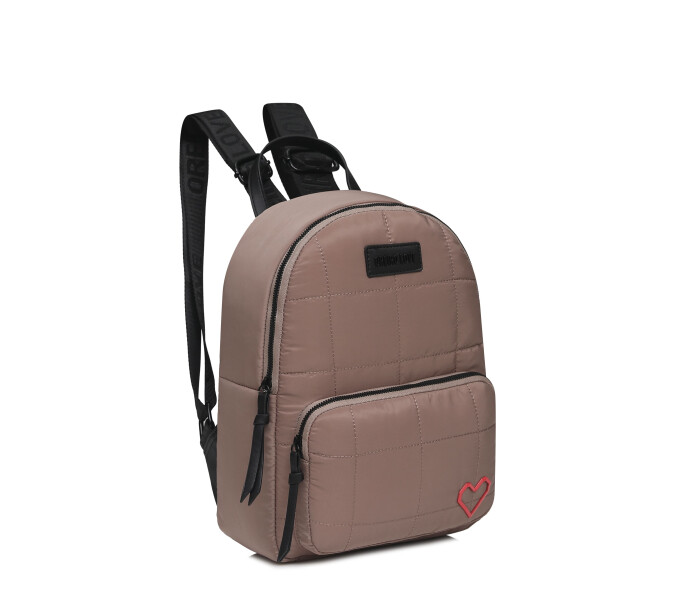 Mochila Las Oreiro Love Caqui
