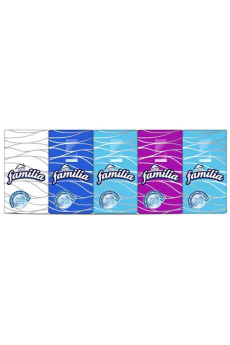 Pañuelos descartables Familia pack x 10 Colores