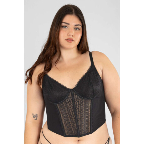 Corset rubi Negro