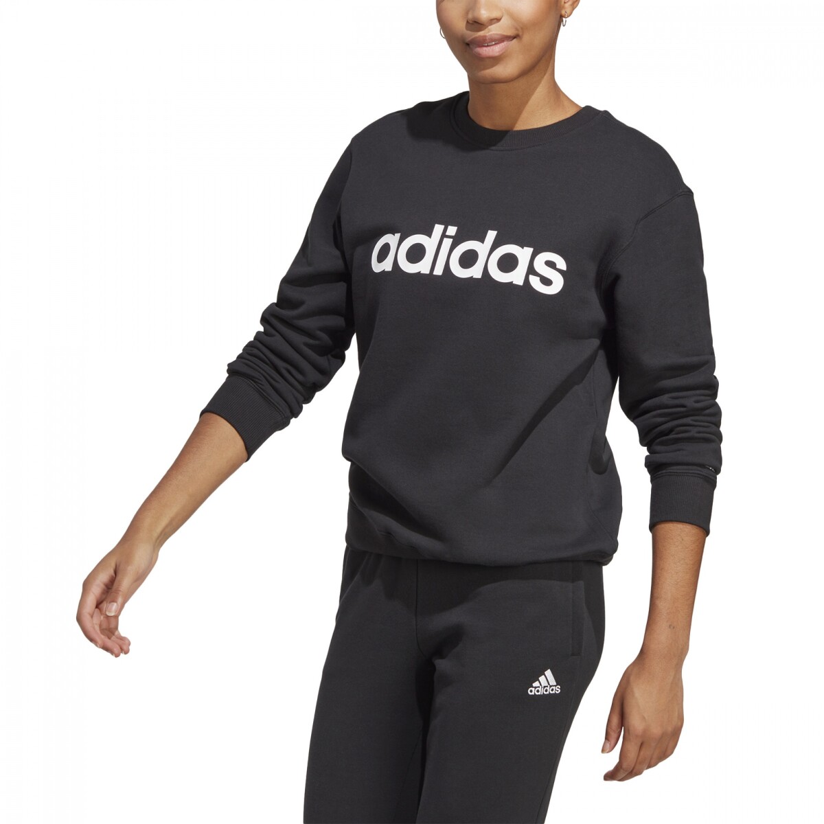 Buzo de Mujer Adidas Essentials Adidas - Negro - Blanco 