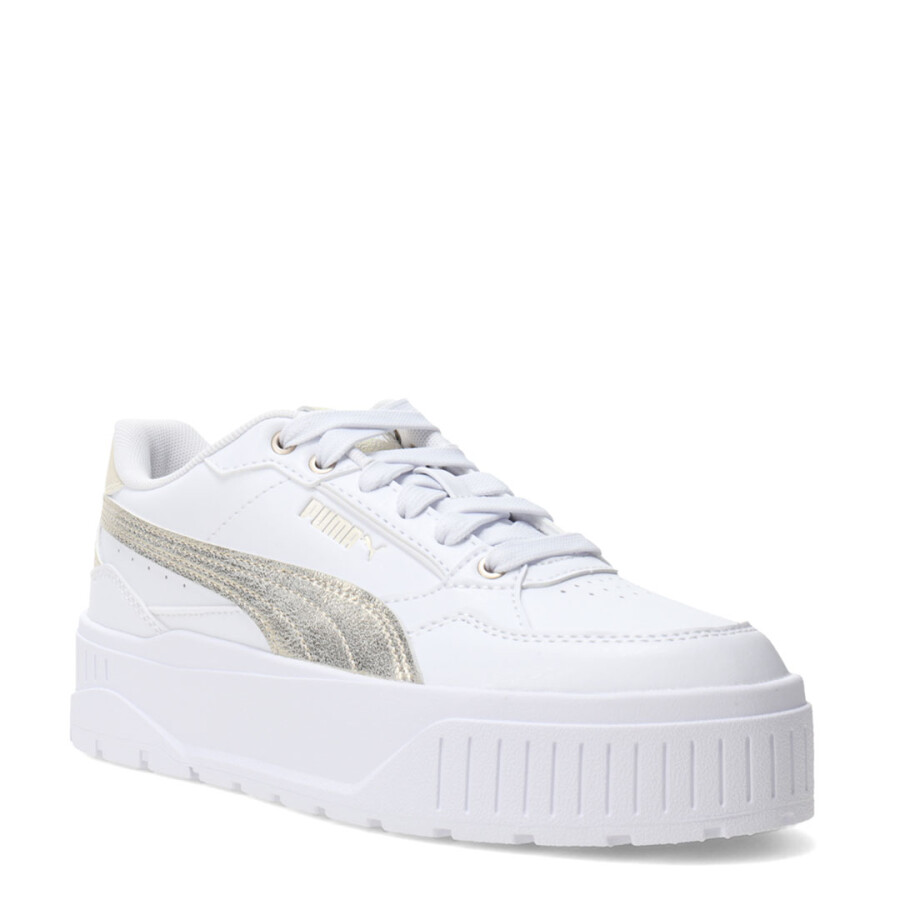 Championes de Mujer Puma Karmen Ii Idol Metallic Blanco - Oro