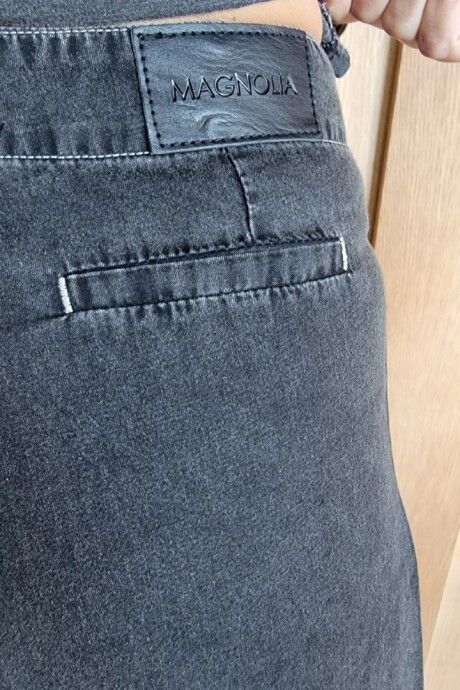 Pantalón Romero Denim Negro picado
