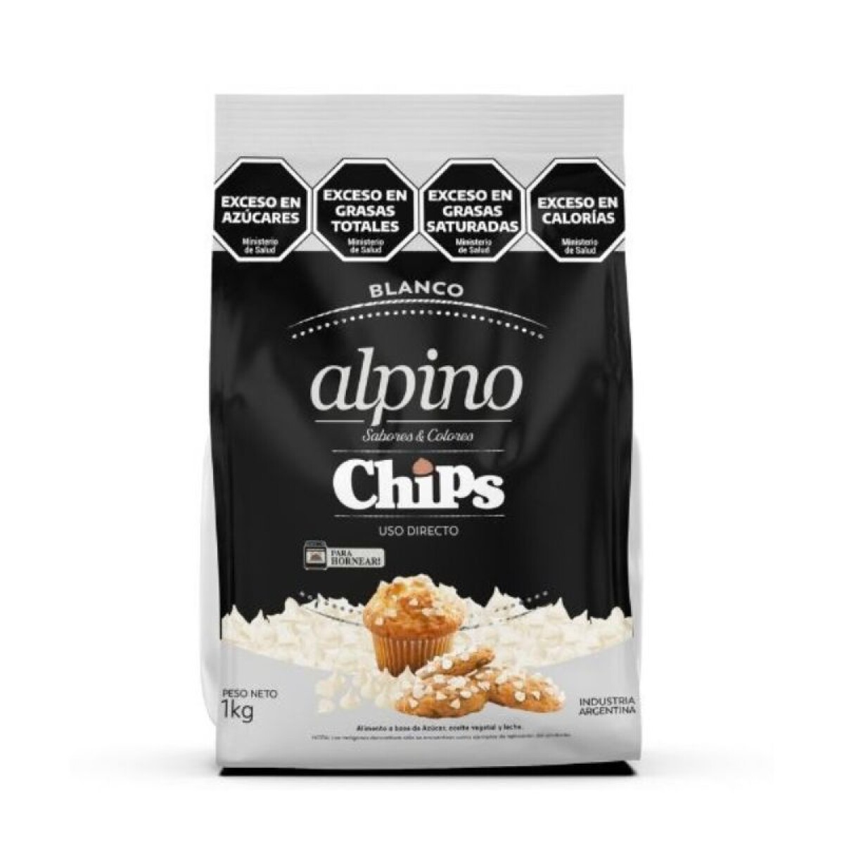 Chips de Chocolate Blanco 1kg 