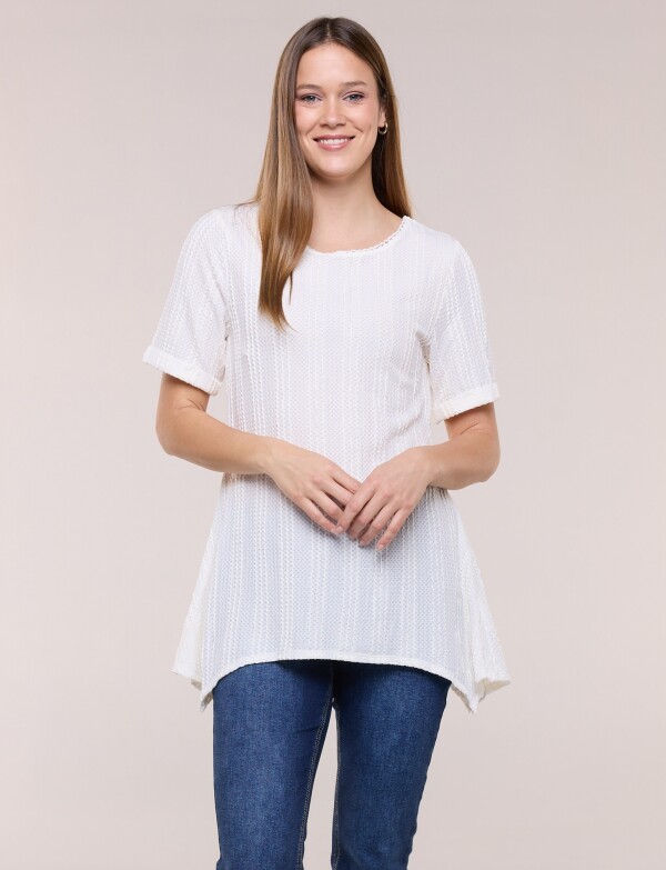Blusa Crinkle CRUDO
