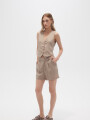 Short Sunniva Taupe Claro