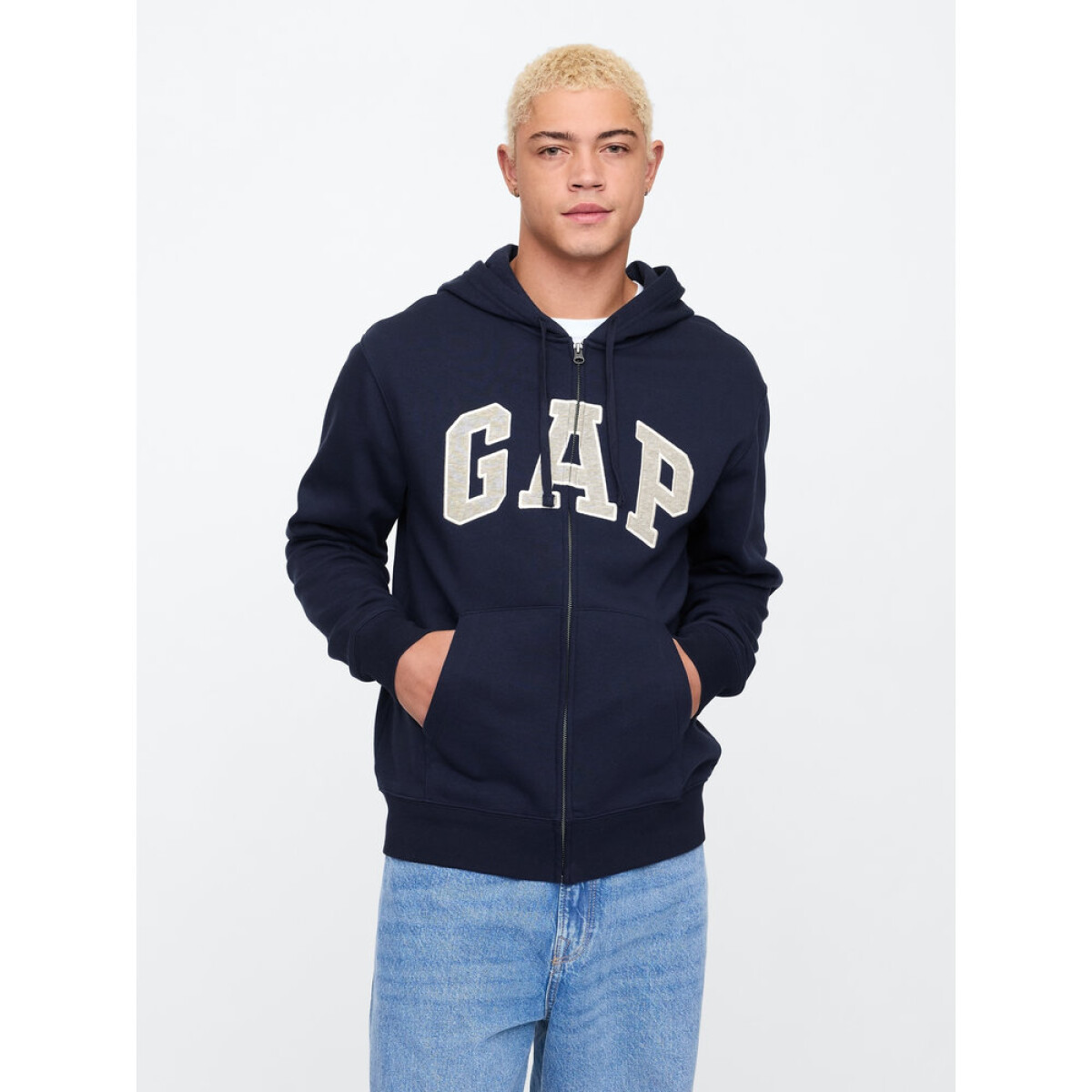 V-HERITAGE LOGO FZ - TAPESTRY NAVY V2 