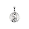 Dije Virgen Niña - Plata 925 - Cuarzo Cristal - CP4667 conpiedra