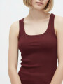 Musculosa Malisa Cereza Oscuro