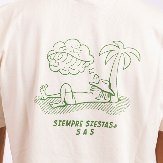 Remera La Isla Siesta - Vintage white Remera La Isla Siesta - Vintage white