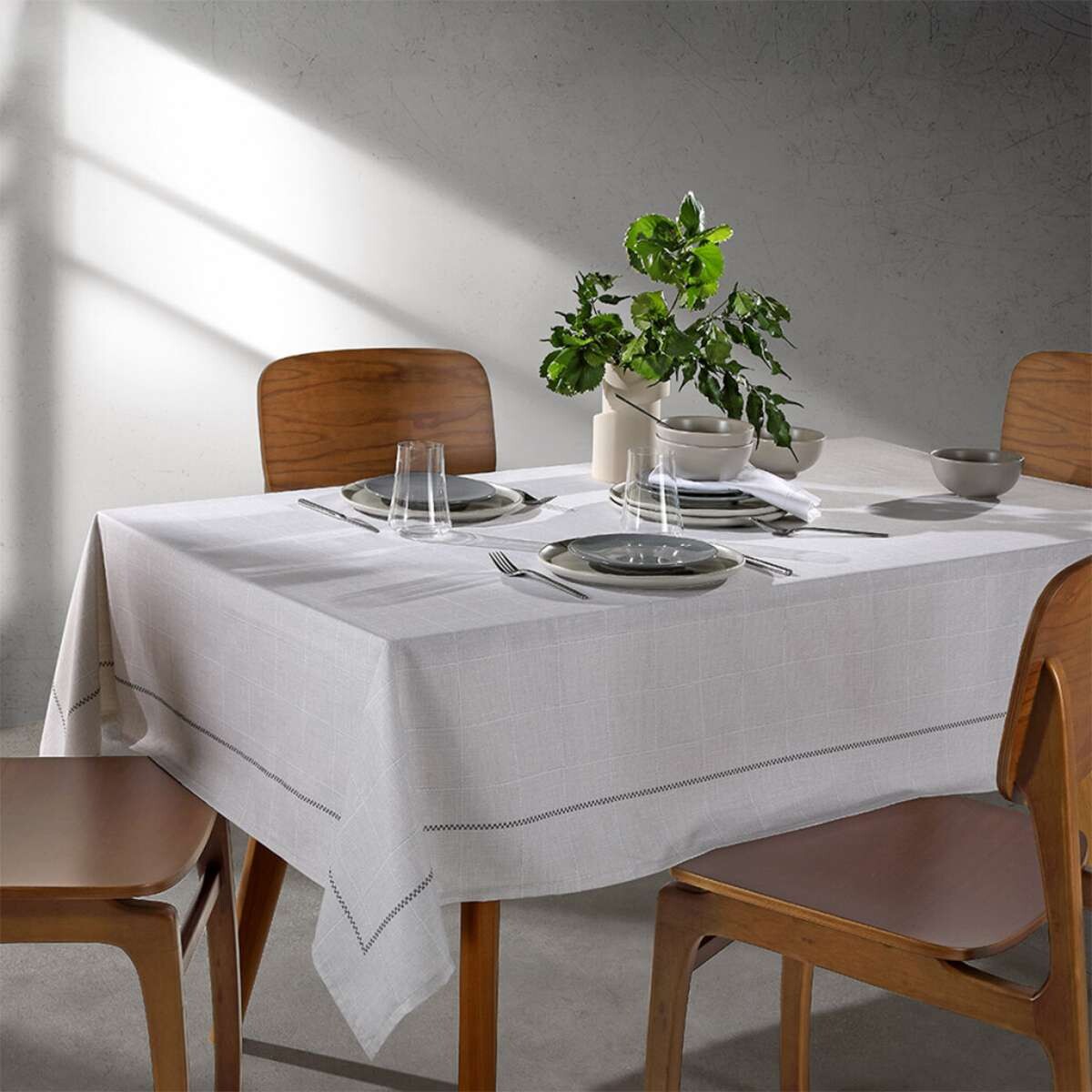 Mantel Rectangular Renova Dohler 140 x 210 cm - Iara 