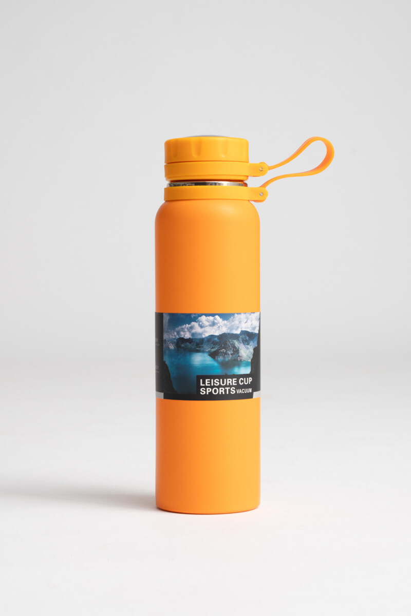 Botella termo 850 ML - Naranja 