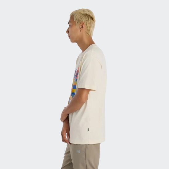 Remera New Balance Athletics System Blanco