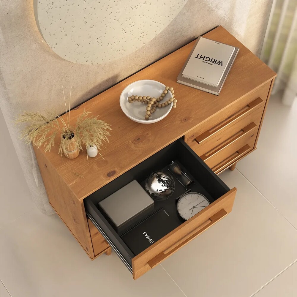 COMODA CAJONERA MADERA MACIZA 6 CAJONES COMODA CAJONERA MADERA MACIZA 6 CAJONES