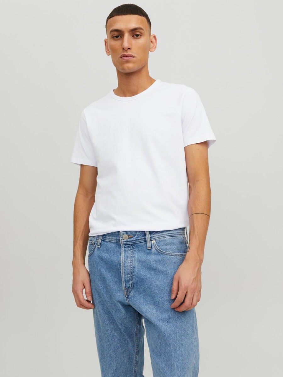 Polera Basic Regular Fit - Optical White 