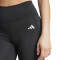 Calza de Mujer Adidas Optime Essentials Stash Pocket 7 Negro