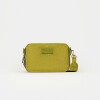 Bandolera New Penny en efecto gamuza Pistacho