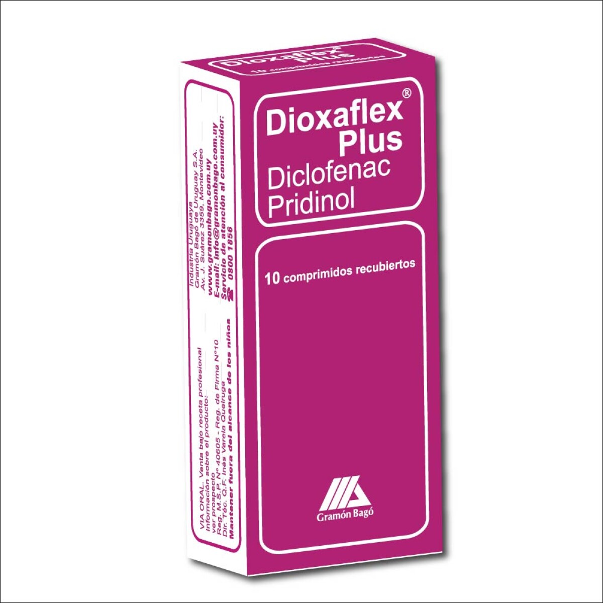 Dioxaflex Plus 10 Comprimidos 
