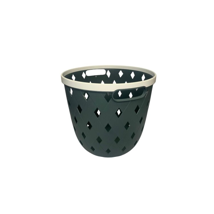 CESTO CANASTO CALADO REDONDO 24LTS 30,5X27CM CESTO CANASTO CALADO REDONDO 24LTS 30,5X27CM