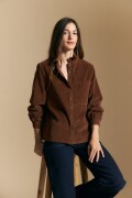 CAMISA MELLENY Marrón Corteza
