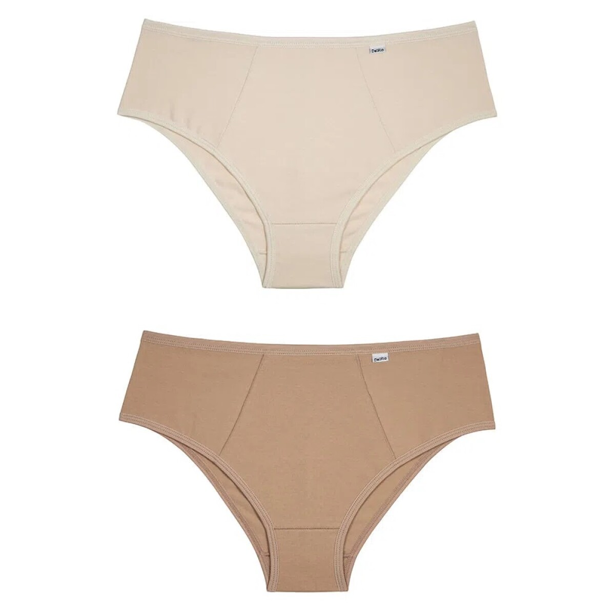 DEL RIO Pack duo con refuerzo - Nature/Mousse 