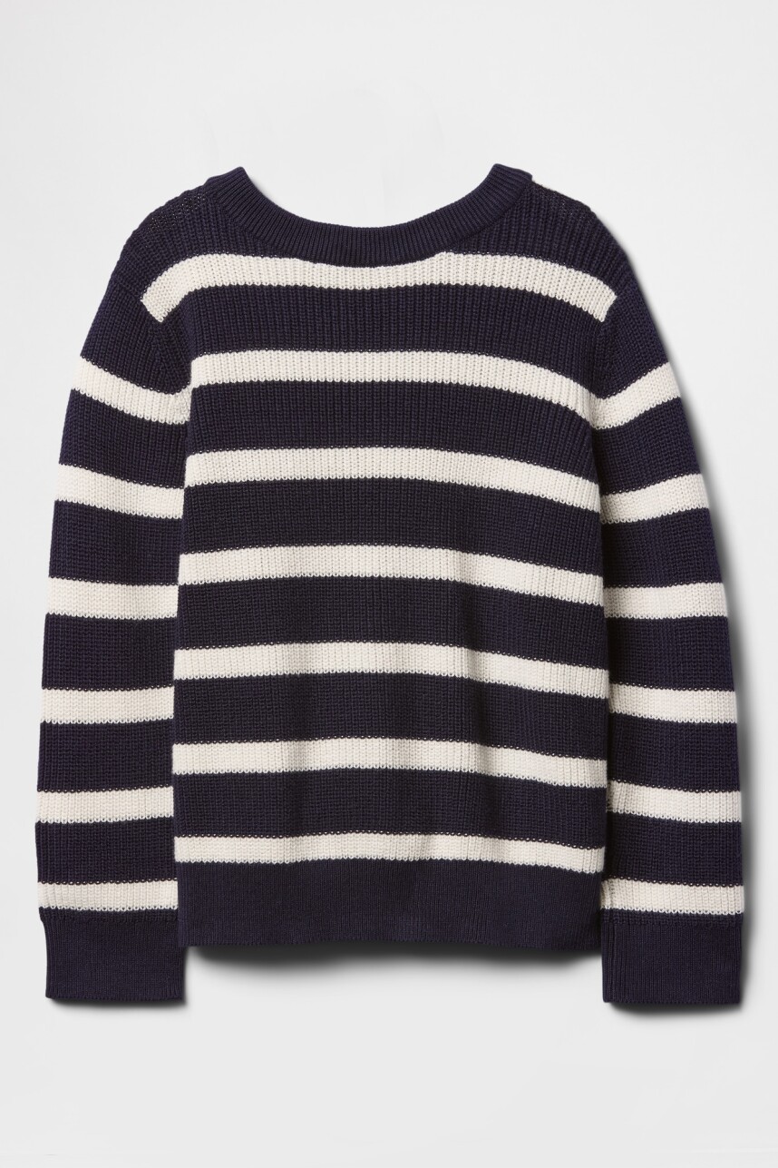 Buzo A Rayas Toddler Niño Navy Uniform